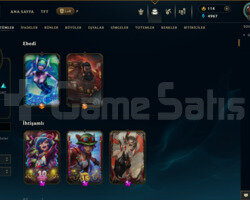 299 KOSTUM VE 398 LEVEL EFSANE MAİLLİ TR HESAP