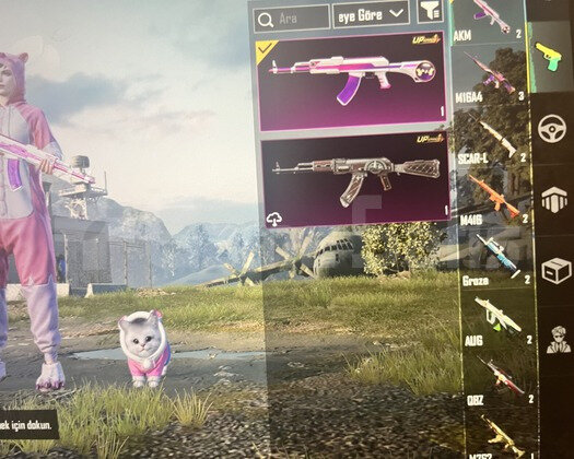 Elimden cıksın diye
