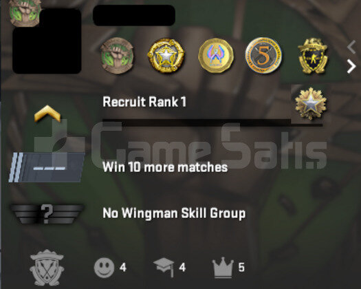 6 MADALYALI  368 SAATLI  FACEIT KAYITSIZ HESAP