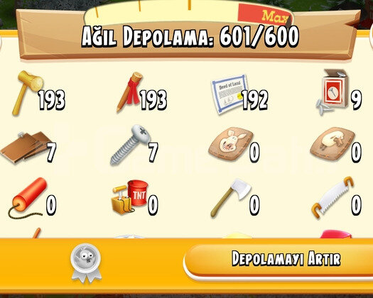 3 ADET 24+ LVL 600 DEPOLU İÇİ ARAZİ DOLU OYUN