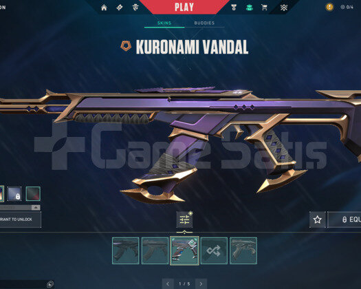 TR - KURONAMİ VANDAL + GAİA PHANTOM + 22 SKİN