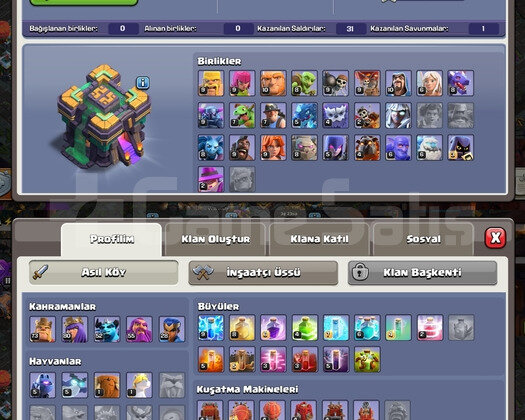 TH 14 +DEV ELDİVEN +2 ARKA PLAN EFSANE HESAP