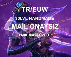 TR HANDMADE MAİL ONAYSIZ 30 LVL