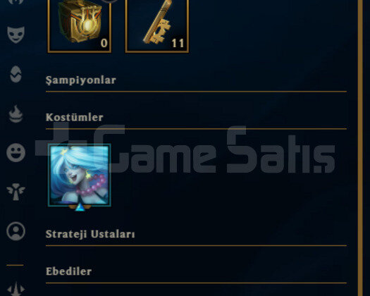 TR UNRANKED 5 KOSTÜM 1 KOSTÜM KRİSTALİ