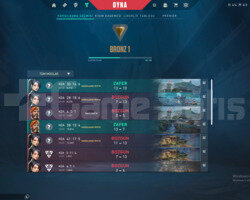 YENİ SEZON BRONZE 1 - MAİL DEĞİŞEN - DÜŞÜK MMR