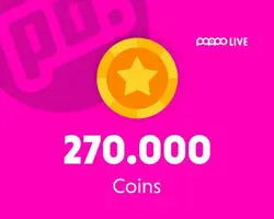 Poppo Live 270000 Coins
