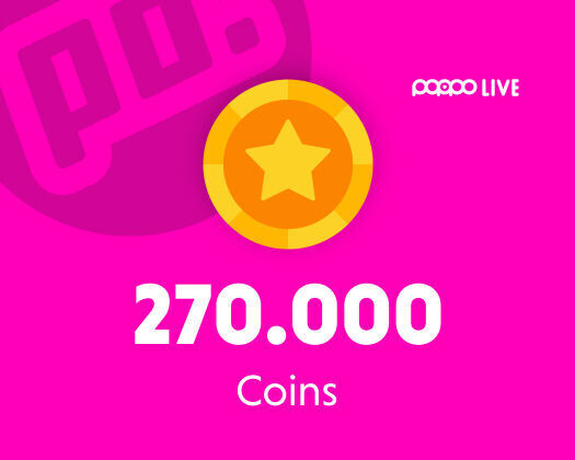 Poppo Live 270000 Coins
