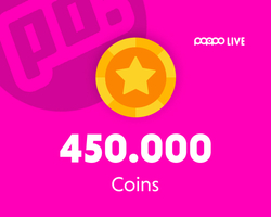 Poppo Live 450000 Coins