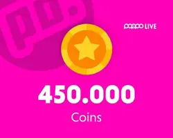 Poppo Live 450000 Coins
