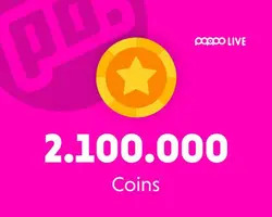 Poppo Live 2100000 Coins