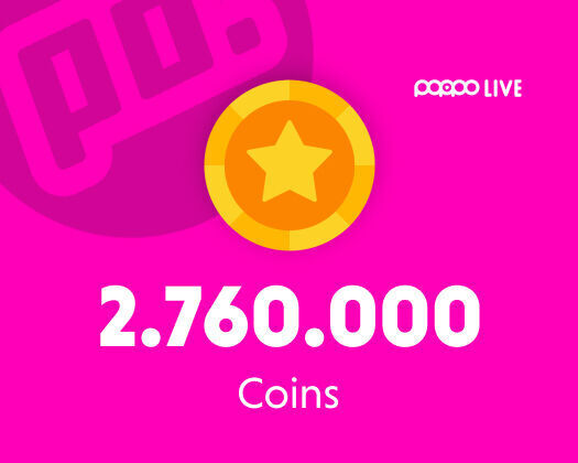 Poppo Live 2800000 Coins