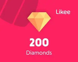 Likee 200 Diamonds