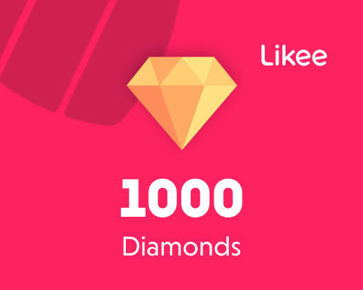Likee 1000 Diamonds