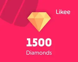 Likee 1500 Diamonds