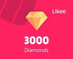 Likee 3000 Diamonds