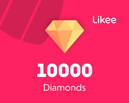 Likee 10000 Diamonds