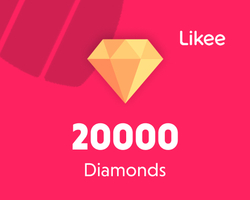 Likee 20000 Diamonds