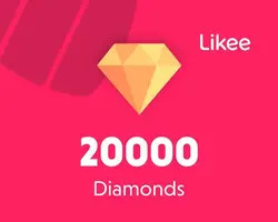 Likee 20000 Diamonds