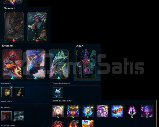 EUW HANDMADE ILK MAILLI VE ONAYSIZ GARANTİLİ HESAP