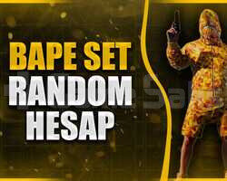 BAPE RANDOM HESAP PUBG MOBİLE