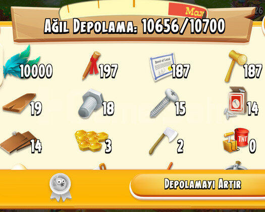Hayday 100 adet Ördek Tüyü