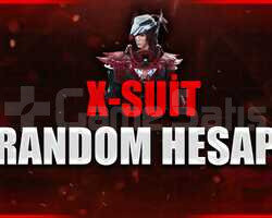 X-SUİT RANDOM HESAP PUBG MOBİLE