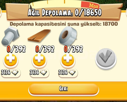 130 lvl 1650 AGİL 5050 AMBAR DEPOLU OYUN