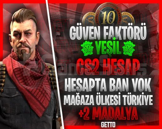 10 + 5 YIL TECRÜBE JETONLU MAĞAZA TR CS2 DİGİT ACC