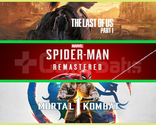 The Last of Us Part I + Spider + Mortal Kombat