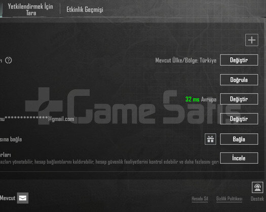 Altın V TEK BAĞ KOMBİNLİK BAŞLANGIÇ HESABI