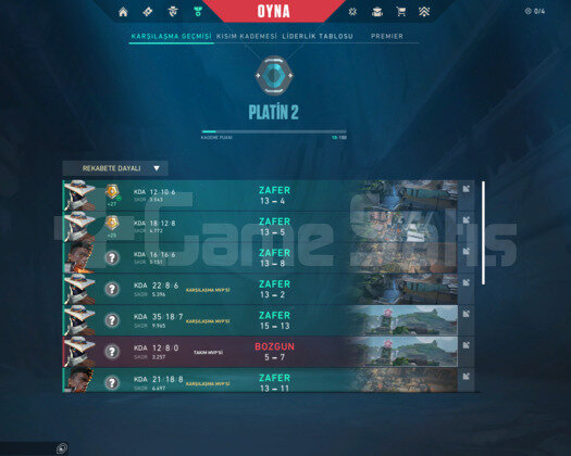 YENİ HESAP PLAT 2 - MAİL DEĞİŞEN - YÜKSEK MMR