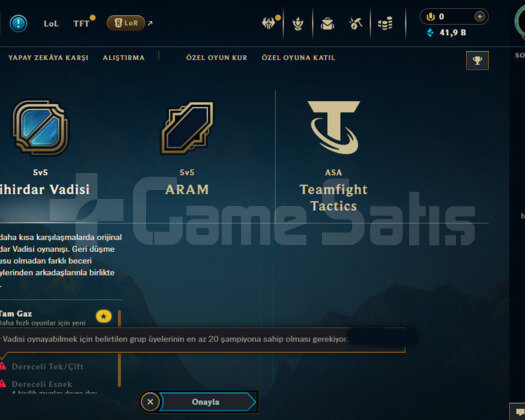 EUW - MAİL ONAYSIZ - 30 LEVEL - GECENİN KILICI YAS