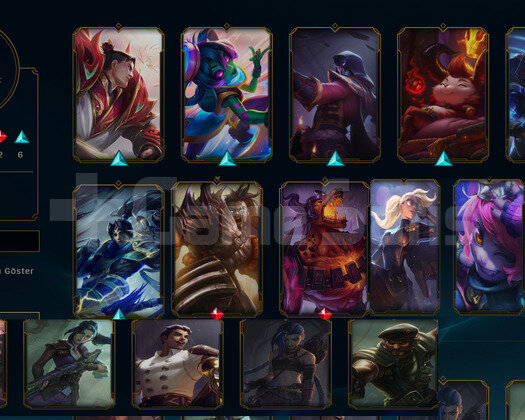 TR 2017 HANDMADE TOP LANE MAİN U.R 16 SKIN 69 HERO
