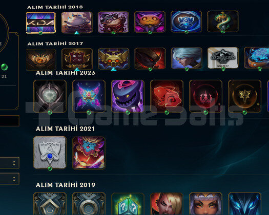 TR 2017 HANDMADE TOP LANE MAİN U.R 16 SKIN 69 HERO