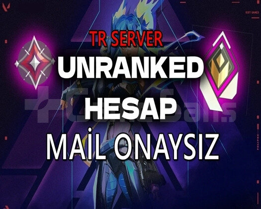 TR - RANKED HAZIR - MAİL ONAYSIZ | UNRANKED - 20LV