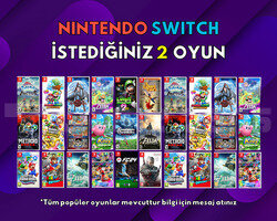 Nintendo Switch İstediğiniz 2 Oyun