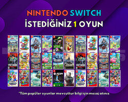 Nintendo Switch İstediğiniz 1 Oyun