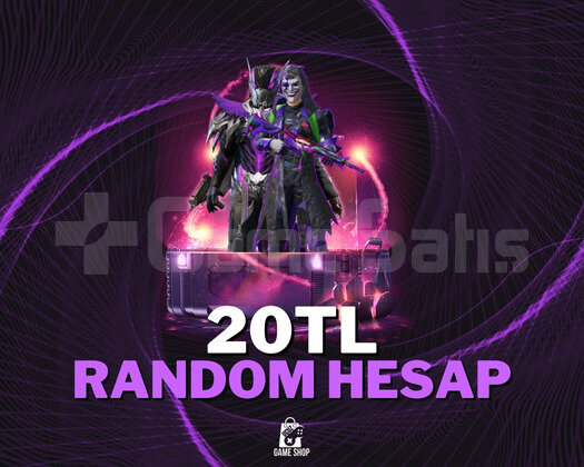20TL | PUBG MOBİLE RANDOM HESAP