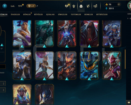146 LEVEL / 40 SKİN / 80 HERO +MAİL +6750 SATIŞ
