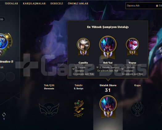 EUW 4 SKIN 14 HERO 25 SEVIYE HANDMADE SMURF HESAP