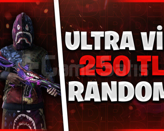 ULTRA VIP 250 TL PUBG RANDOM HESAP