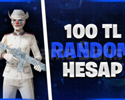 ULTRA VIP 100 TL PUBG RANDOM HESAP