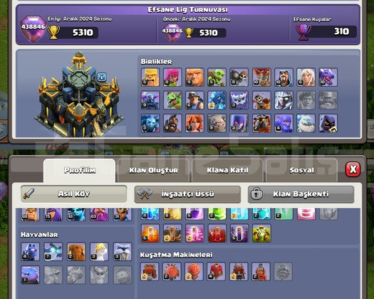 TH 17 SAVUNMALAR NEREDEYSE MAX EFSANE HESAP KAÇMAZ