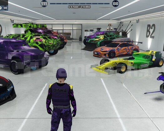 5.7 MR PARA +999 LVL +20 MOD ARAC +20 MOD GİYSİ