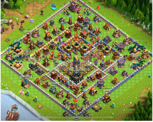 CLASH TH 17 | 269 SEVİYE - 1900 MADALYA
