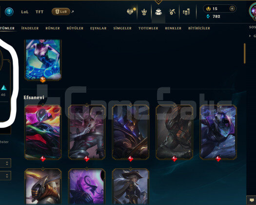 TR/ 163 LEVEL / 82 SKİN / 122 HERO+MAİL+6800 SATIŞ