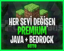 MC Java + Bedrock Tüm Bilgiler Değişir +GARANTİ