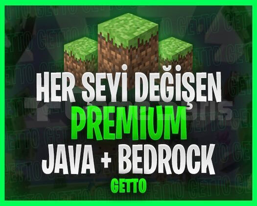 MC Java + Bedrock Tüm Bilgiler Değişir +GARANTİ