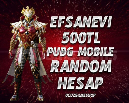 DOPDOLU | 500TL PUBG RANDOM HESAP ULTRAVİP+++