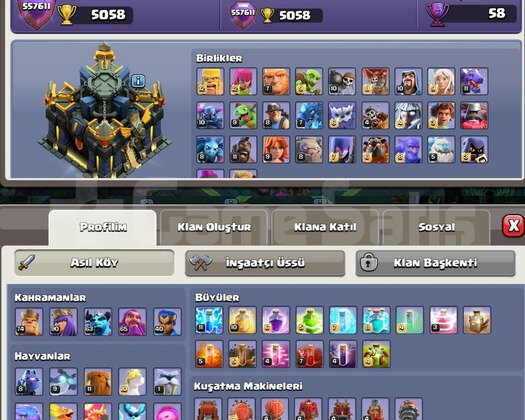 TH 17 NEREDEYSE MAX MÜKEMMEL HESAP KAÇMAZ